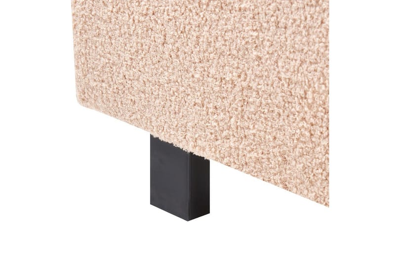 Vesipeti Albi - Beige, musta/Bouclé, 140x200 cm - Huonekalut - Sänky - Vesisänky
