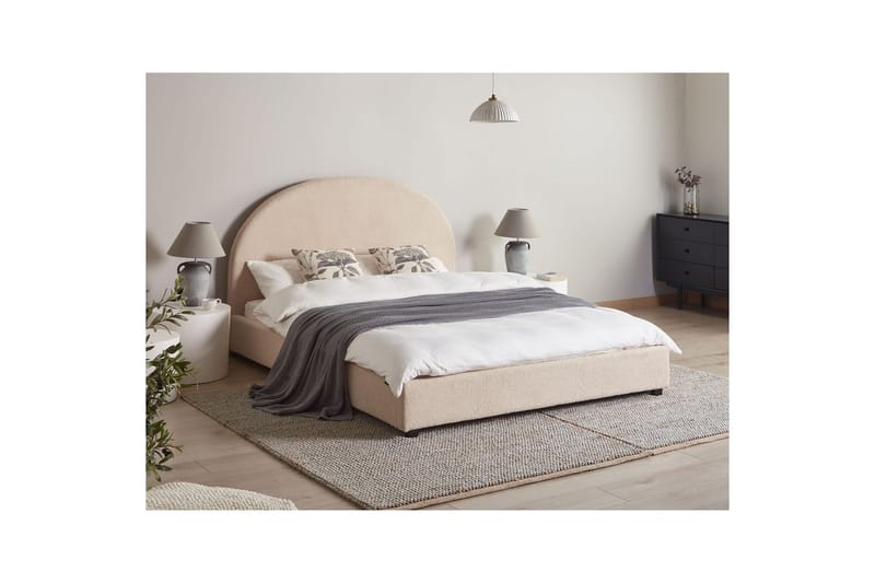 Vesipeti Vaucluse - Beige Bouclé, 160x200 cm - Huonekalut - Sänky - Vesisänky
