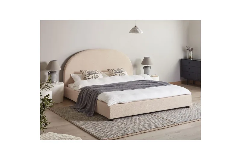 Vesipeti Vaucluse - Beige Bouclé, 180x200 cm - Huonekalut - Sänky - Vesisänky