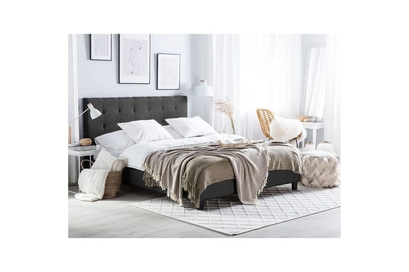 Vesivuode La Rochelle - Tummanharmaa, 180x200 cm - Huonekalut - Sänky - Vesisänky