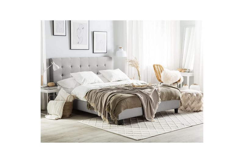 Vesivuode La Rochelle - Vaaleanharmaa, 180x200 cm - Huonekalut - Sänky - Vesisänky