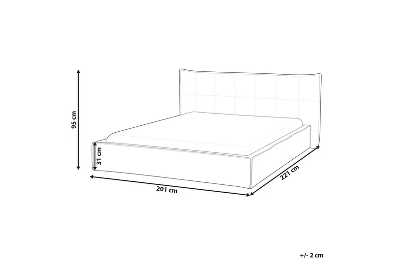 Vesivuode Lestre - Vihreä, musta, 160x200 cm - Huonekalut - Sänky - Vesisänky