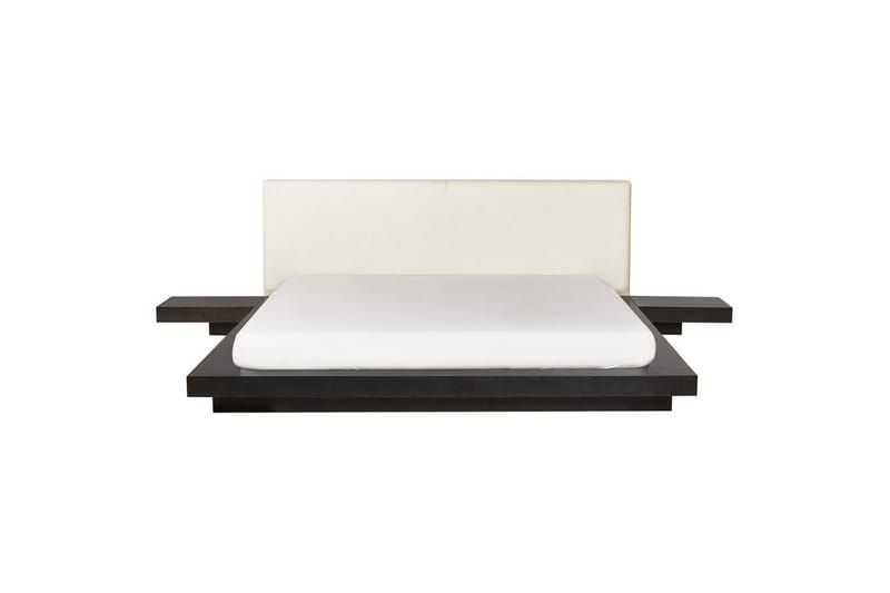 Vesivuode Zen - Tumma puu, valkoinen, 180x200 cm - Huonekalut - Sänky - Vesisänky