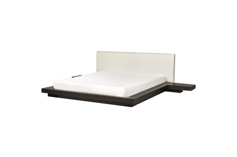 Vesivuode Zen - Tumma puu, valkoinen, 180x200 cm - Huonekalut - Sänky - Vesisänky