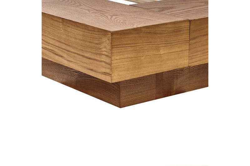 Vesivuode Zen - Vaaleaa puuta, valkoinen, 160x200 cm - Huonekalut - Sänky - Vesisänky