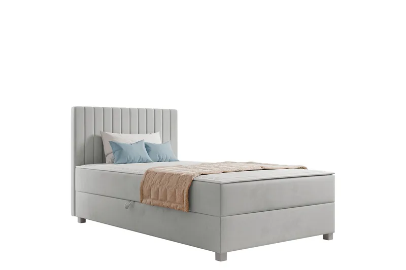 Veyran Sänkypaketti Jenkkisänky ja säilytystilalla 120x200 cm, Harmaa