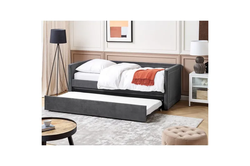 Jatkettava sänky Mimizan - Huonekalut - Sänky - Vierassänky & varavuode - Ulosvedettävä sänky