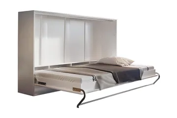 Concept Pro Sängskåp 120x200cm Wilson & Wood White High gloss - Huonekalut - Sänky - Vierassänky & varavuode - Kaappisängyt