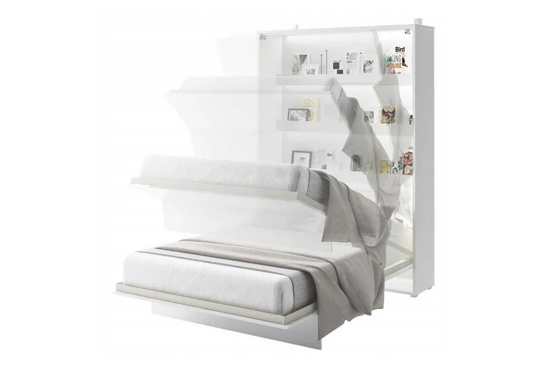 Grianan Sängskåp 120x200 cm beige - Huonekalut - Sänky - Vierassänky & varavuode - Kaappisängyt