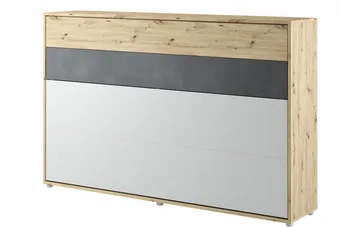 Grianan Sängskåp 120x200 cm Grey - Huonekalut - Sänky - Vierassänky & varavuode - Kaappisängyt
