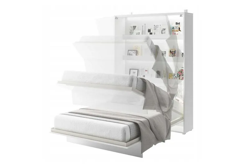 Grianan Sängskåp 90x200 cm beige - Huonekalut - Sänky - Vierassänky & varavuode - Kaappisängyt