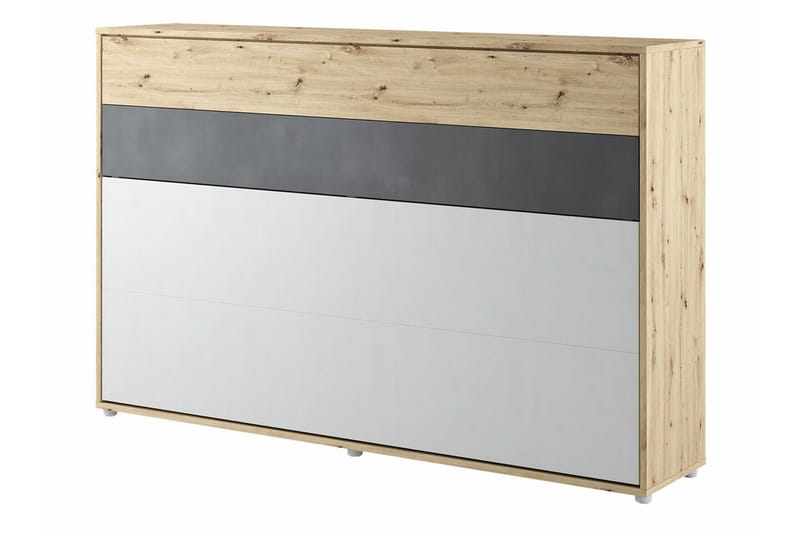 Sängynrunko Grianan 120x200 cm - Harmaa - Huonekalut - Sänky - Vierassänky & varavuode - Kaappisängyt