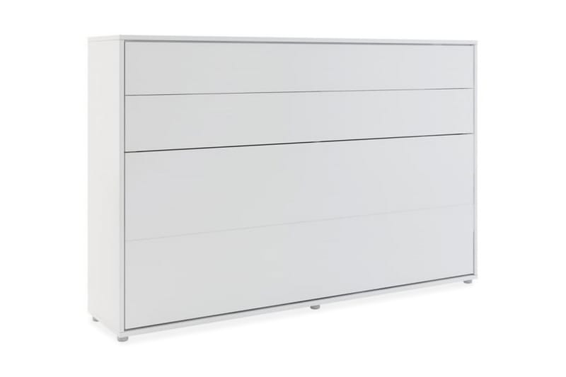 Sänkykaappi 120x200 cm Vaaka Valkoinen - Bed Consept - Huonekalut - Sänky - Vierassänky & varavuode - Kaappisängyt