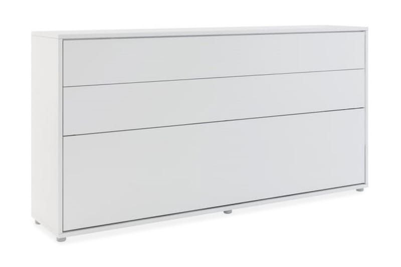 Sänkykaappi 90x200 cm Vaaka Valkoinen - Bed Consept - Huonekalut - Sänky - Vierassänky & varavuode - Kaappisängyt