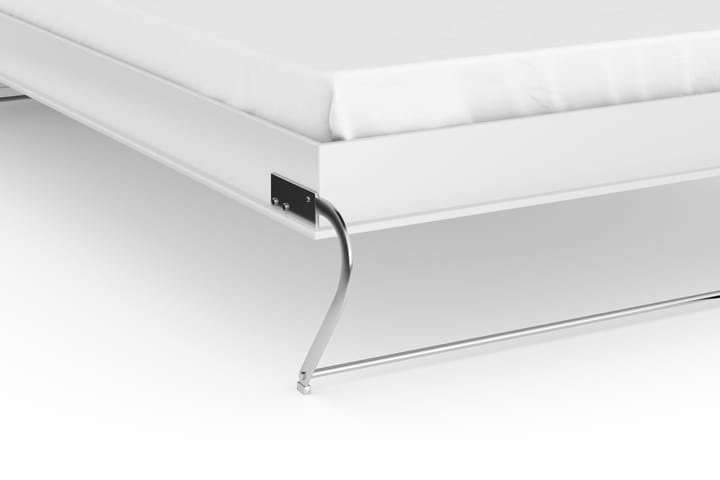 Sänkykaappi Compact Pysty 90x200 - Valkoinen korkeakiilto - Kaappisängyt
