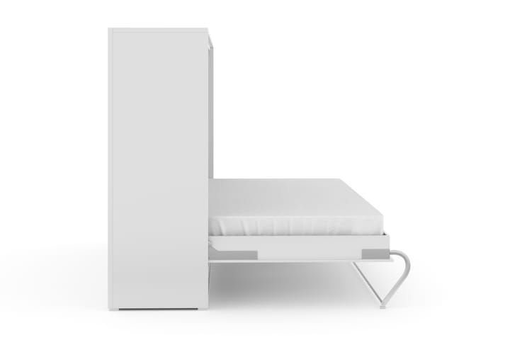 Sänkykaappi Solid 120x200 Vaaka - Valkoinen - Kaappisängyt