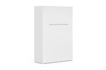 Sänkykaappi Solid Pysty 140x200 Valkoinen - sis. Patja Basic - Huonekalut - Sänky - Vierassänky & varavuode - Kaappisängyt