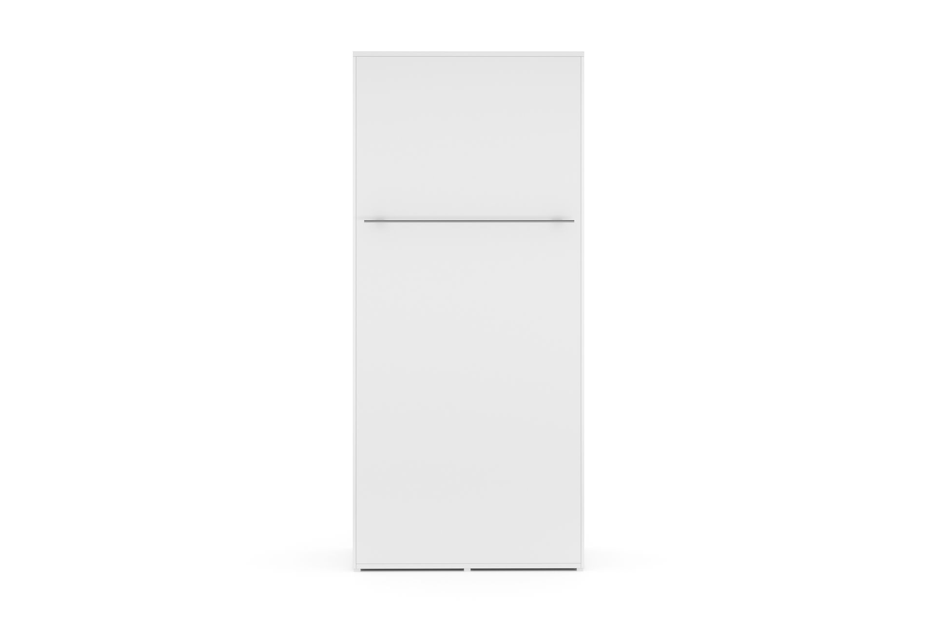 Yöpöytäkaappi Solid Pysty 90x200 Valkoinen - sis. Patja Basic - Huonekalut - Sänky - Vierassänky & varavuode - Kaappisängyt