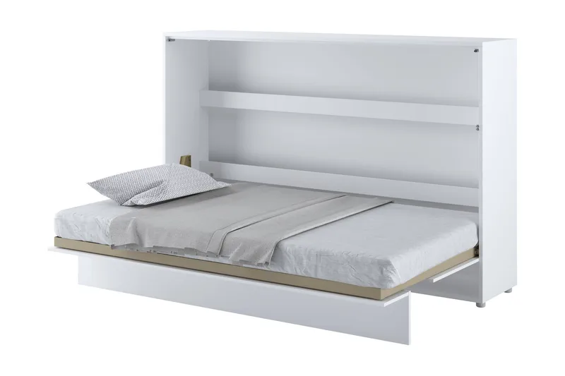 Rauk Sänkykaappi 211x148 cm - Valkoinen - Huonekalut - Sänky - Vierassänky & varavuode - Kaappisängyt