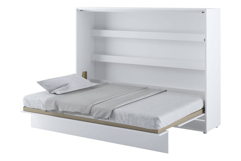 Rauk Sänkykaappi 211x168 cm - Valkoinen - Huonekalut - Sänky - Vierassänky & varavuode - Kaappisängyt