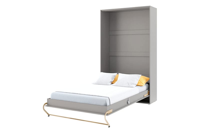 Rauk Yöpöytäkaappi 135x46 cm - Harmaa - Huonekalut - Sänky - Vierassänky & varavuode - Kaappisängyt