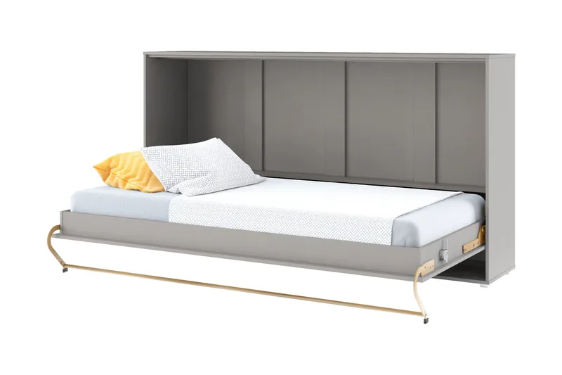 Rauk Yöpöytäkaappi 215x46 cm - Harmaa - Huonekalut - Sänky - Vierassänky & varavuode - Kaappisängyt