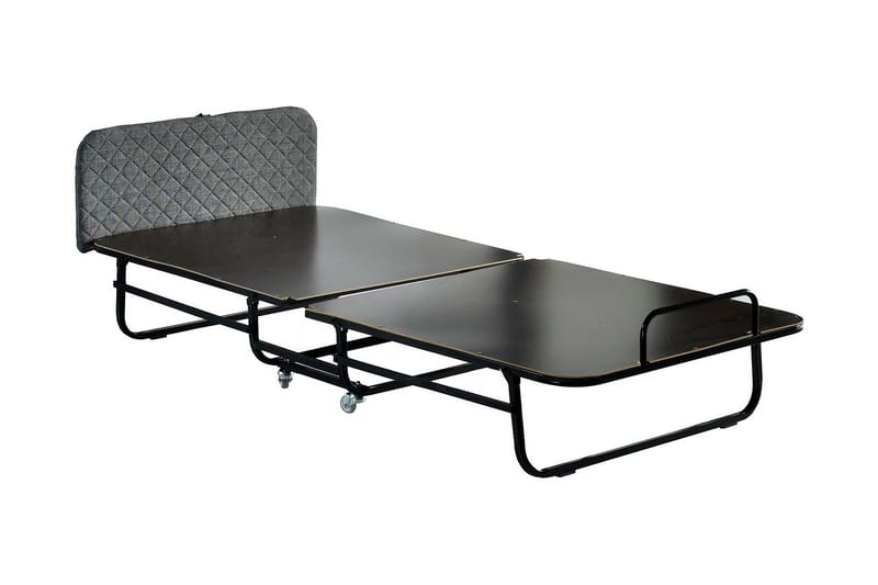 Taitettava sängynrunko 90x200 cm - Valkoinen/Harmaa - Huonekalut - Sänky - Sänkykehikot & sängynrungot