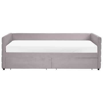 Yhden hengen sänky Marray - Vaaleanharmaa - Huonekalut - Sänky - Vierassänky & varavuode - Ulosvedettävä sänky