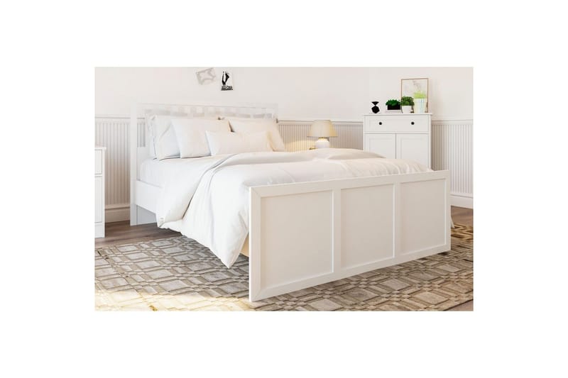 Vyric Sängynrunko - Matta Valkoinen - Huonekalut - Sänky - Sänkykehikot & sängynrungot