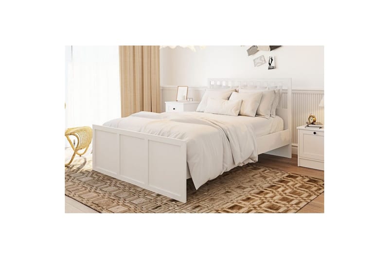 Vyric Sängynrunko - Matta Valkoinen - Huonekalut - Sänky - Sänkykehikot & sängynrungot