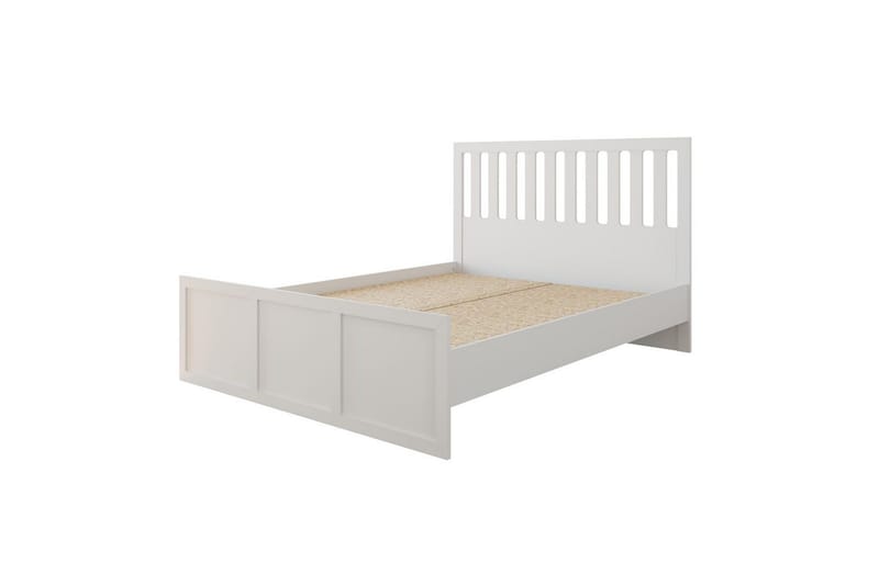 Vyric Sängynrunko, Matta Valkoinen