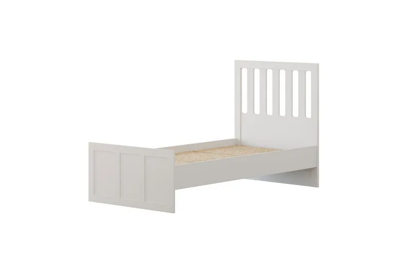 Vyric Sängynrunko, Matta Valkoinen