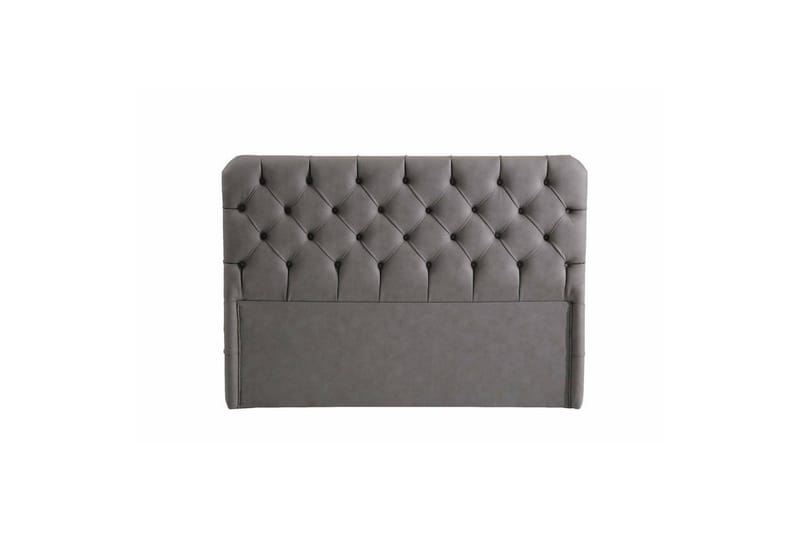 Yhden hengen sängyn runko & sängynpääty Sorang harmaa - 104 x 35 x 200 cm - Huonekalut - Sänky - Runkopatjasängyt