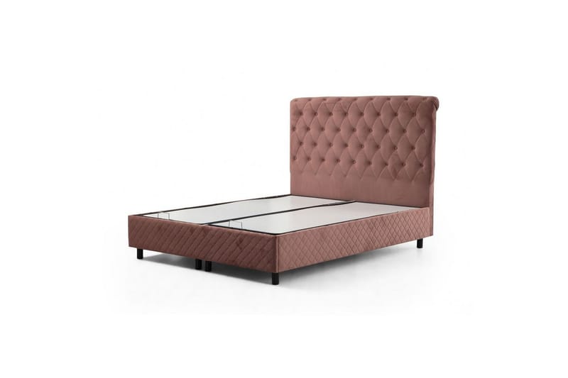 Yhden hengen sängyn runko & sängynpääty Sudamoon Pölyinen Ruusu - 120 x 35 x 208 cm - Huonekalut - Sänky - Sänkykehikot & sängynrungot