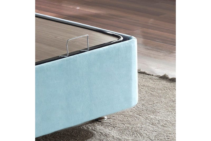 Yhden hengen sängyn runko Kodikas Yhden Hengen Vaaleansininen - 100 x 200 cm - Huonekalut - Sänky - Sänkykehikot & sängynrungot