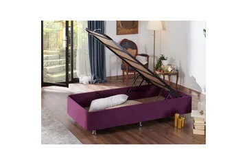 Yhden hengen sängyn runko Violetti Yksiö Violetti - 80 x 200 x 38 cm - Huonekalut - Sänky - Sänkykehikot & sängynrungot