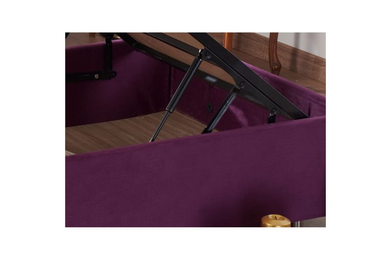 Yhden hengen sängyn runko Violetti Yksiö Violetti - 90 x 190 x 38 cm - Huonekalut - Sänky - Sänkykehikot & sängynrungot