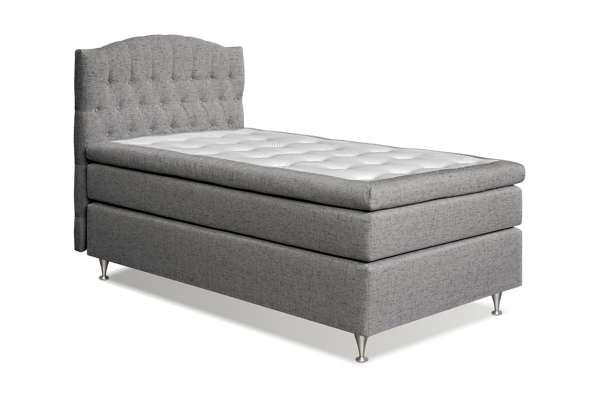 Jenkkisänky Abelie 120x200 Kova - Harmaa - Huonekalut - Sänky - Jenkkisängyt