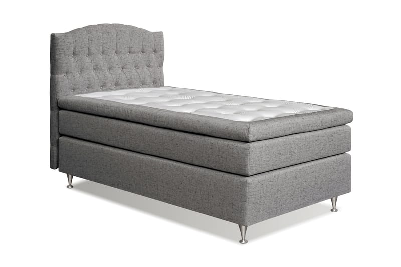 Jenkkisänky Abelie 120x200 Kova - Harmaa - Huonekalut - Sänky - Jenkkisängyt