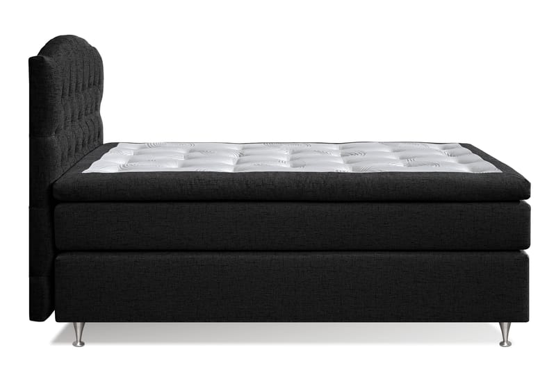 Jenkkisänky Abelie 120x200 Kova - Musta - Huonekalut - Sänky - Jenkkisängyt