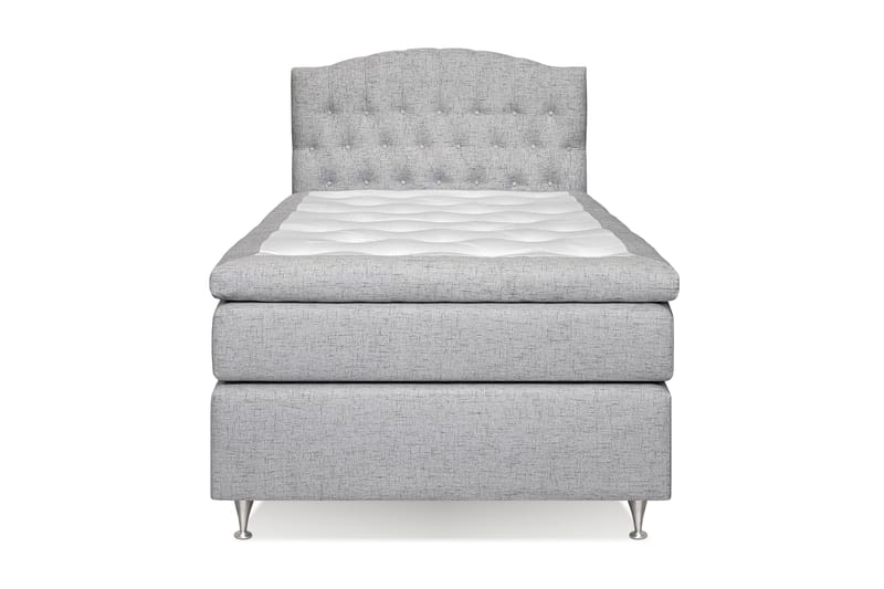 Jenkkisänky Abelie 120x200 Kova - Vaaleanharmaa - Huonekalut - Sänky - Jenkkisängyt