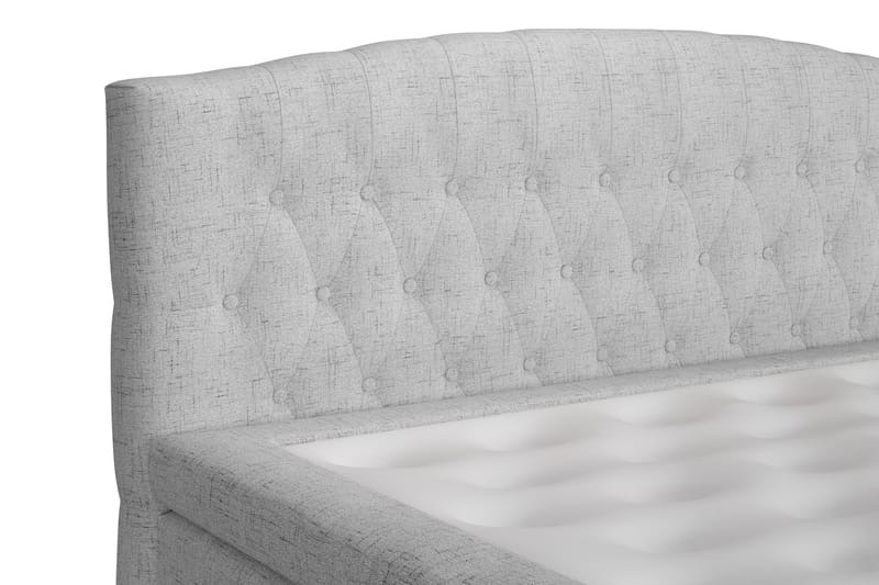 Jenkkisänky Abelie 120x200 Kova - Vaaleanharmaa - Huonekalut - Sänky - Jenkkisängyt