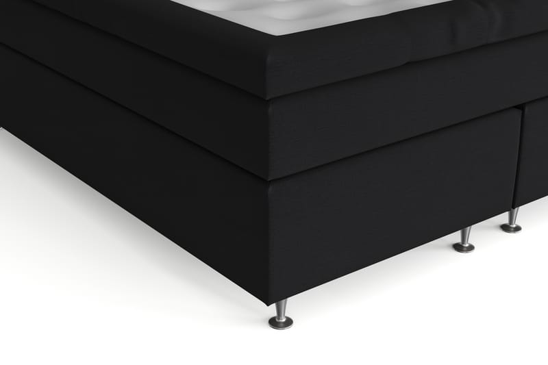 Jenkkisänky Abelie 120x200 Medium - Musta - Huonekalut - Sänky - Jenkkisängyt