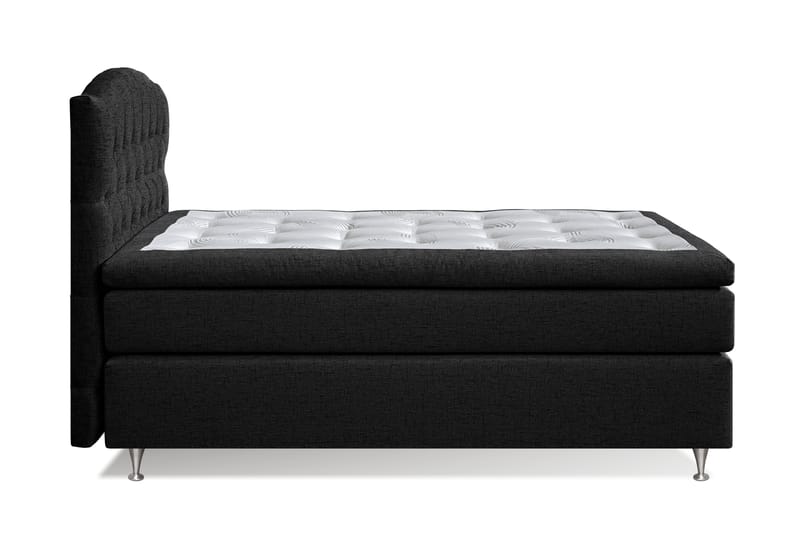 Jenkkisänky Abelie 120x200 Medium - Musta - Huonekalut - Sänky - Jenkkisängyt