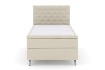 Jenkkisänky Choice No 6 120x200 Kova Memory/Pussi - Beige/Metalli - Huonekalut - Sänky - Yhden hengen sängyt