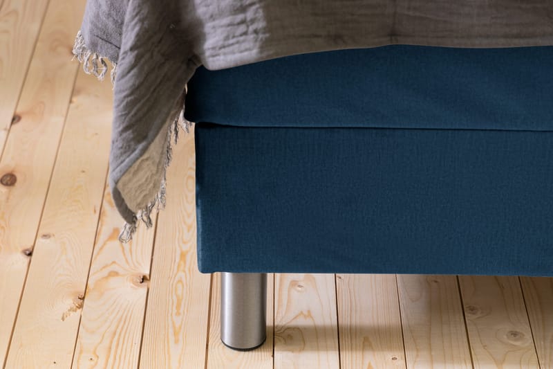 Jenkkisänky Rebeca 90x200 - Sininen - Huonekalut - Sänky - Yhden hengen sängyt