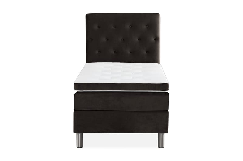 Jenkkisänky Rebeca 90x200, Tummanharmaa