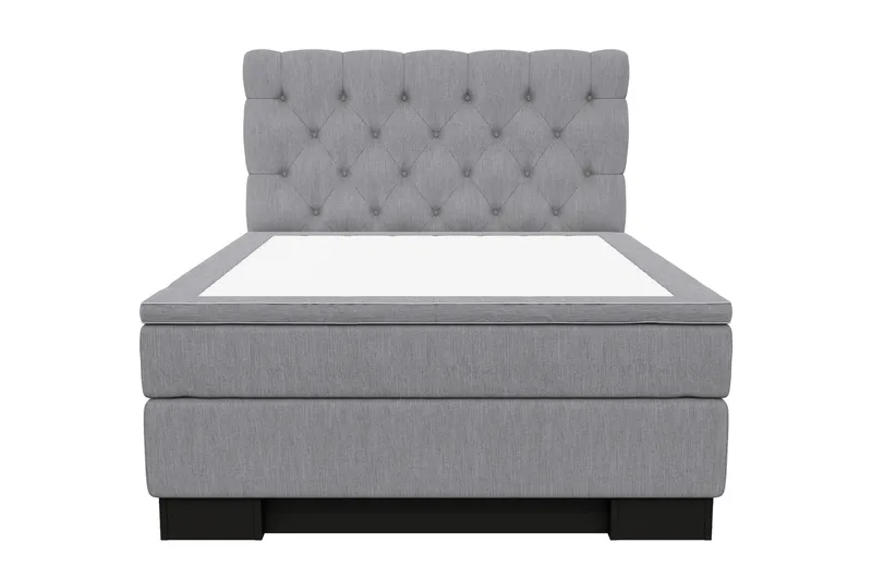 Jenkkisänky Romance Lyx 120x200, Vaaleanharmaa