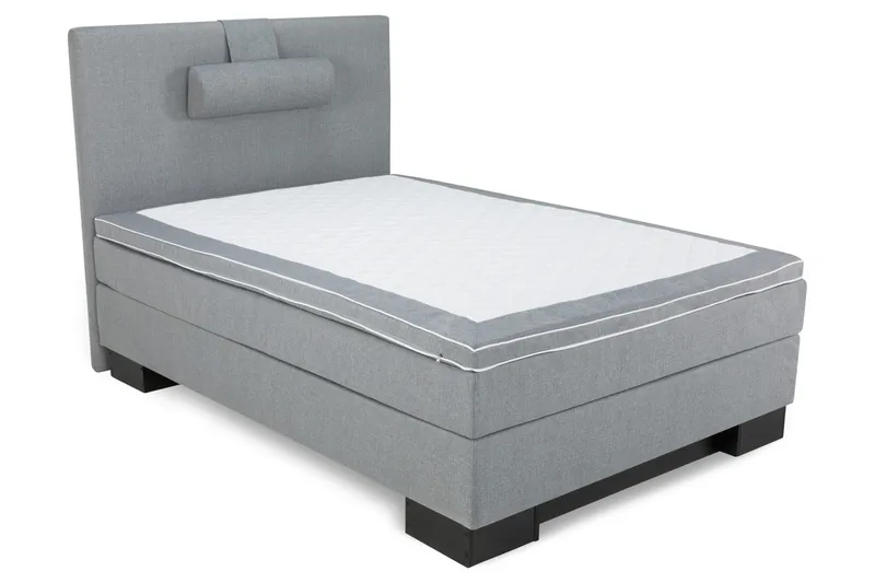 Jenkkisänky Romance Lyx 120x200 - Vaaleanharmaa - Huonekalut - Sänky - Yhden hengen sängyt