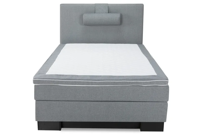 Jenkkisänky Romance Lyx 120x200 - Vaaleanharmaa - Huonekalut - Sänky - Yhden hengen sängyt